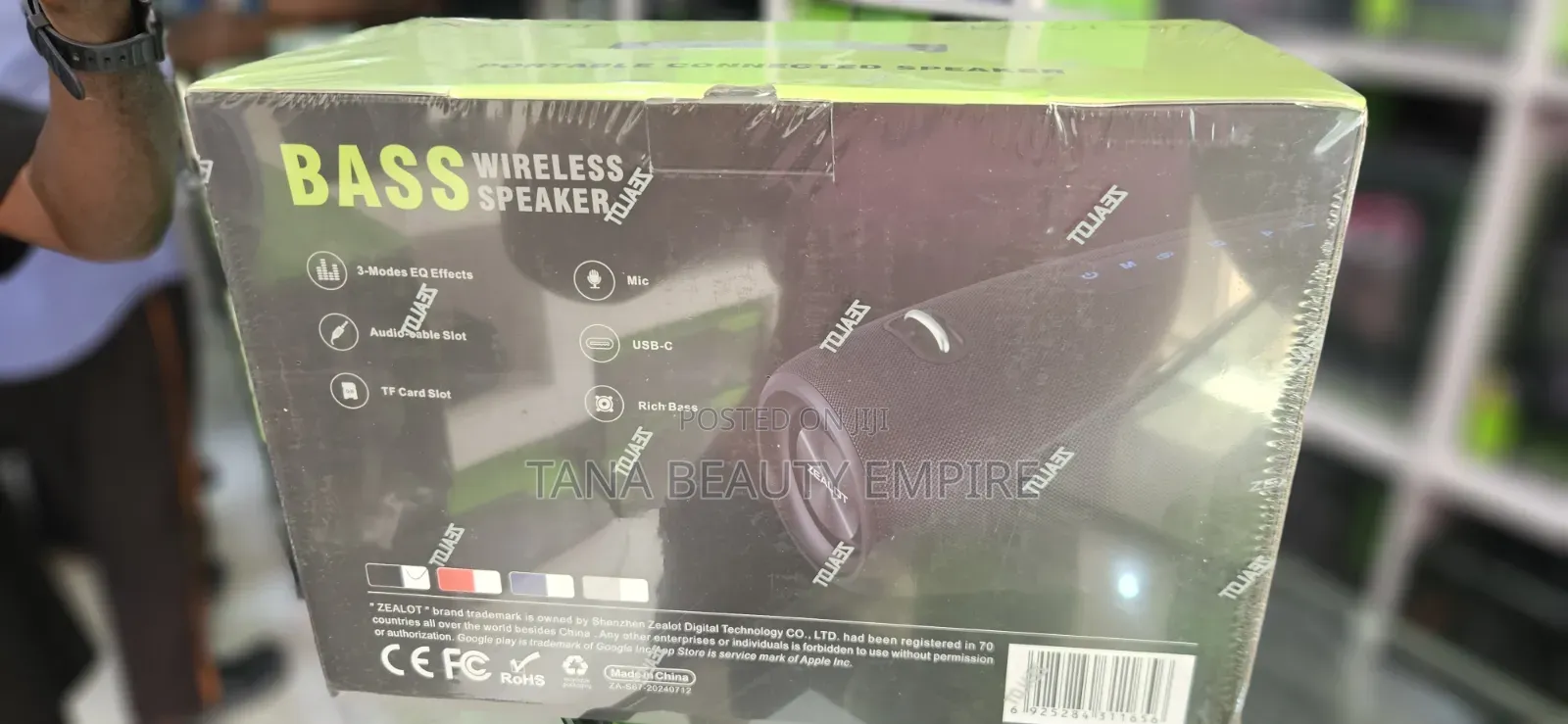 ZEALOT Super Bass Wireless Speaker S67