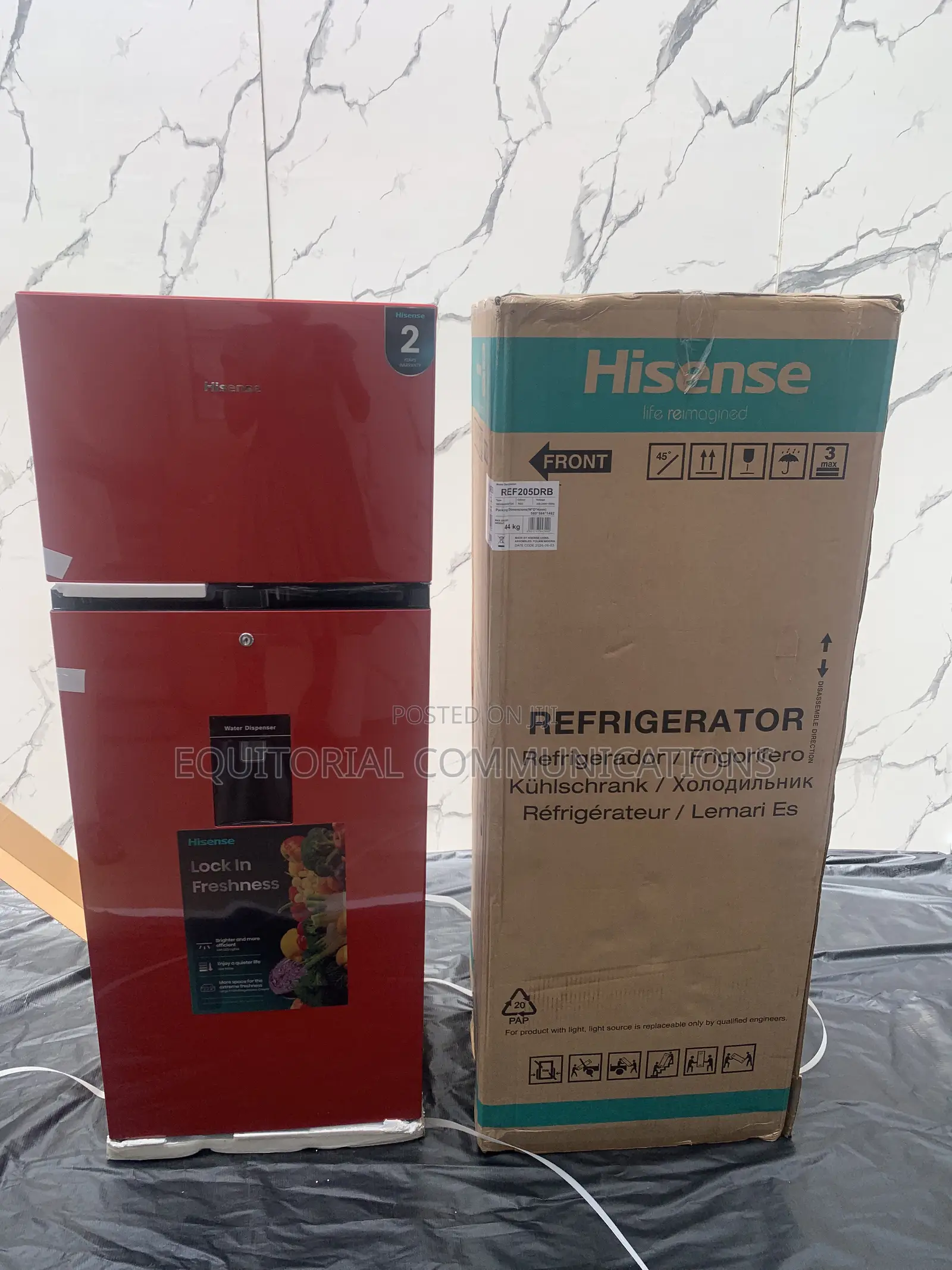 Hisense 204-Litre Refrigerator for Home Use