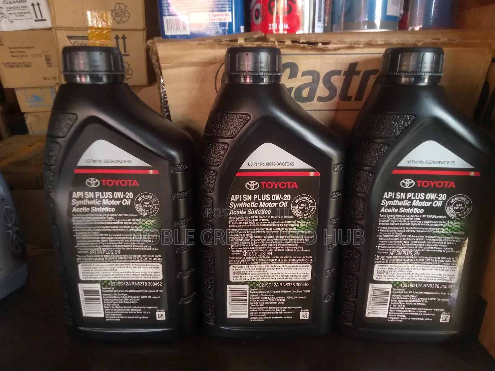 Toyota SEA 0w-20 Synthetic Engine Oil 1L