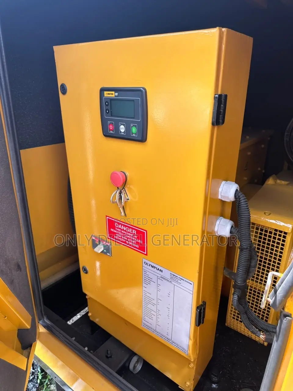 100kva Mantrac Soundproof Diesel Generator Special Edition