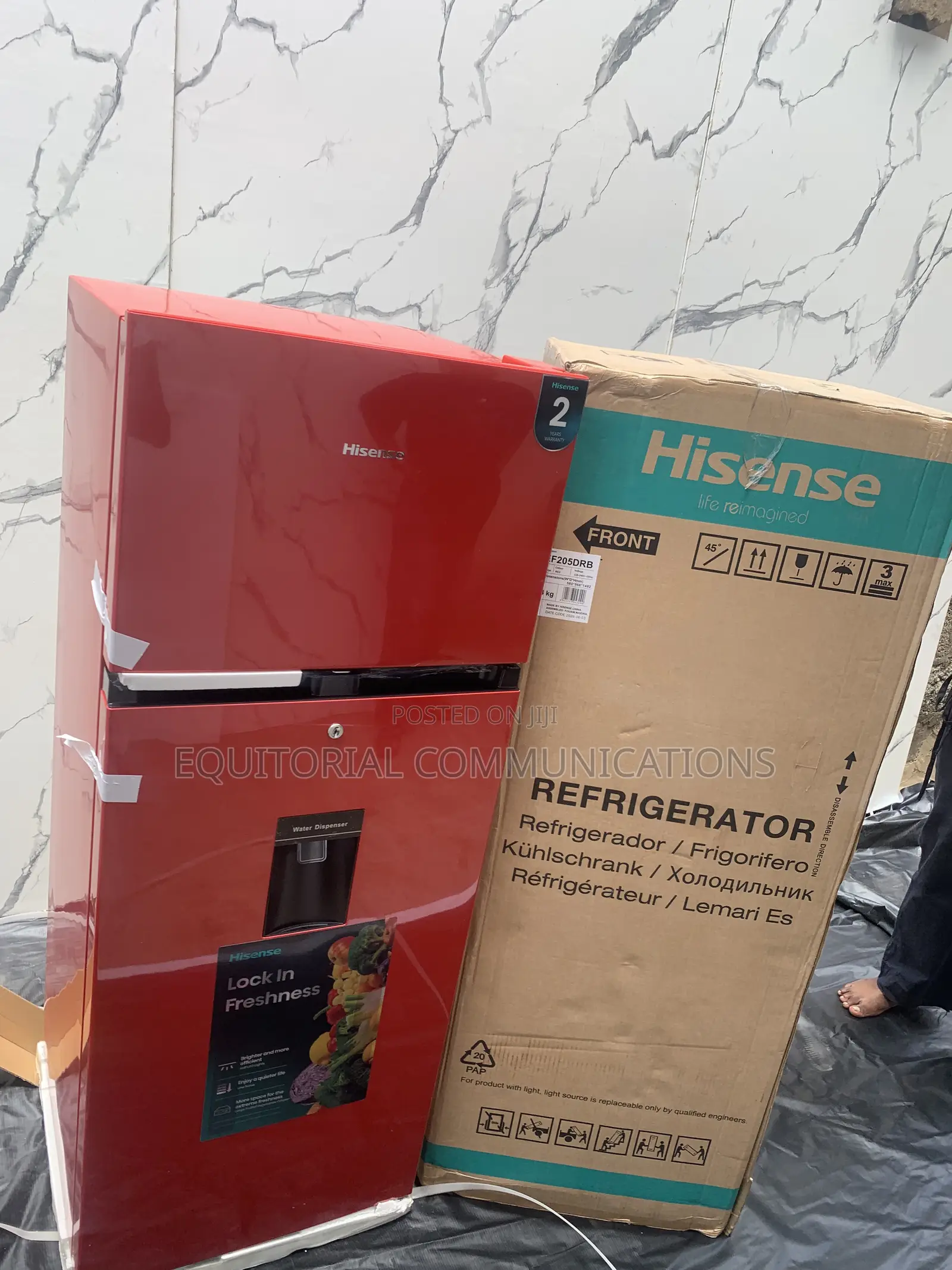 Hisense 204L Refrigerator REF205DRB for a Stylish Home