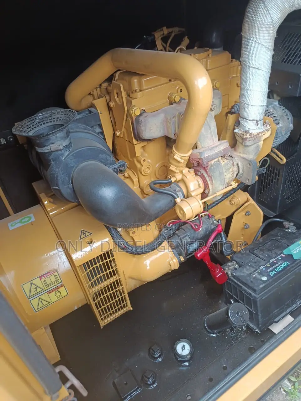 65kva Mantrac Soundproof CAT Diesel Generator Super Silent