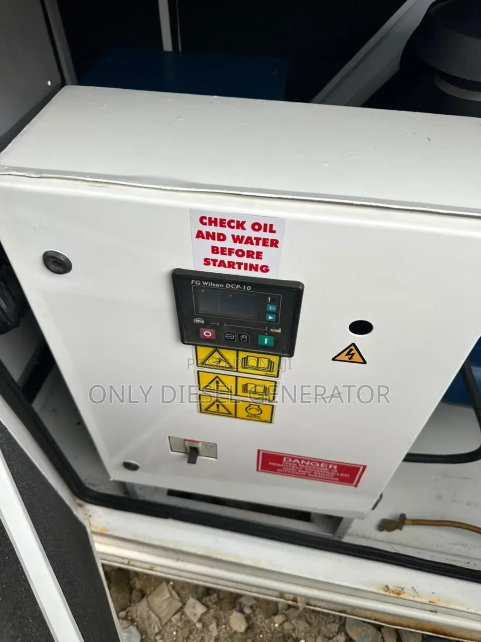 FG Wilsdon Soundproof Diesel Generator Mute Vibration