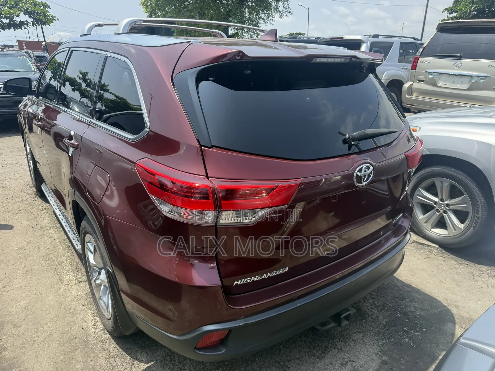 Toyota Highlander 2015 Burgundy