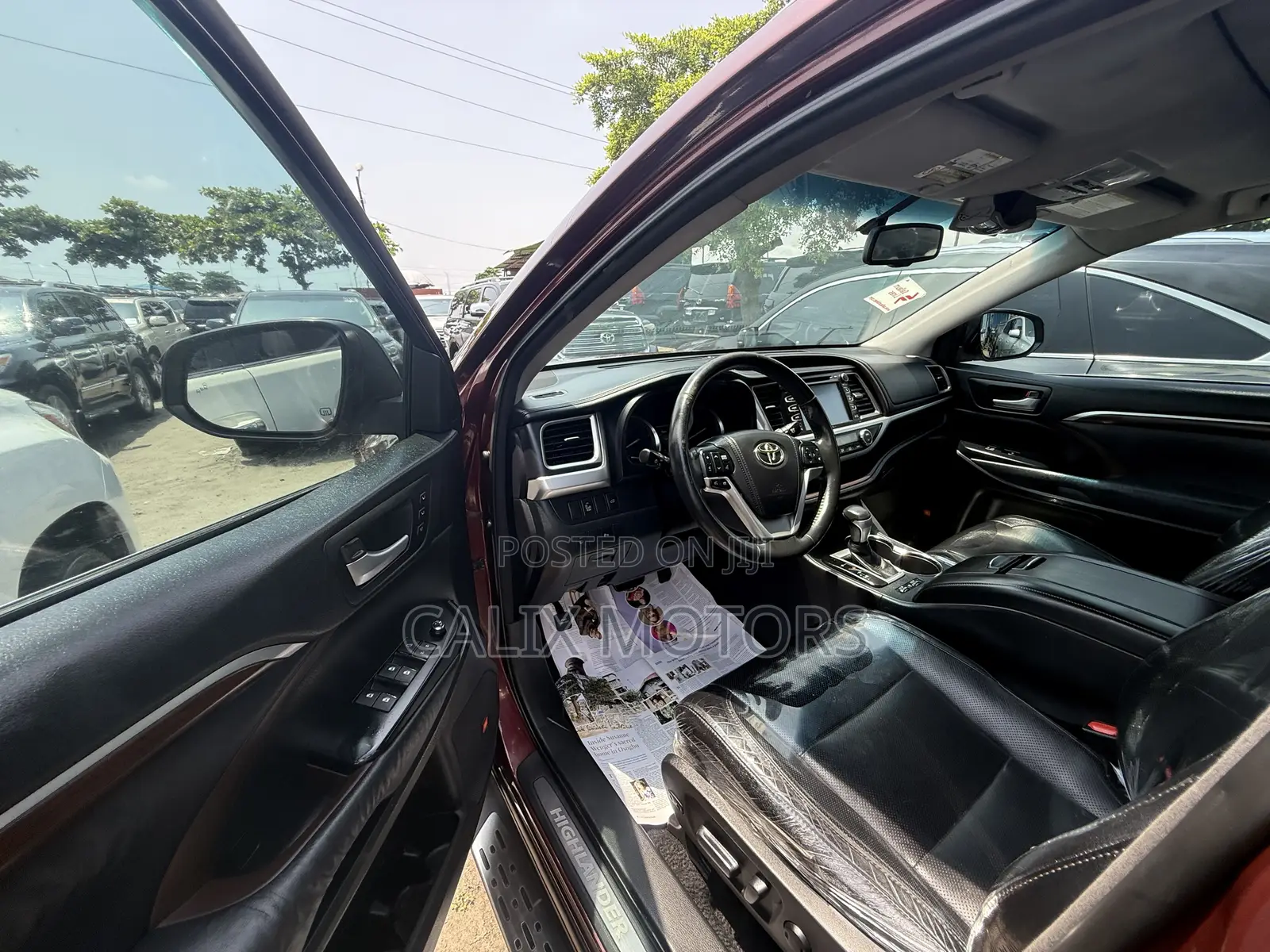 Toyota Highlander 2015 Burgundy