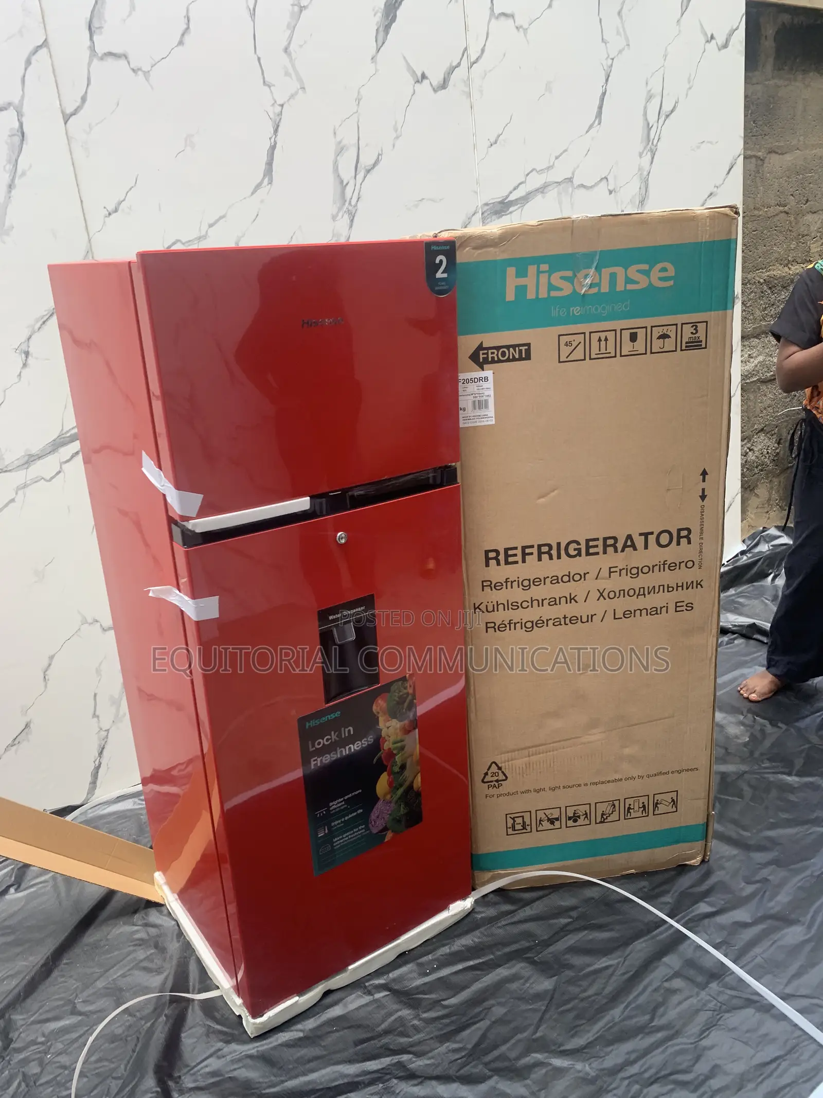 Hisense 204L Refrigerator for Fruits, Vegetables and Drinks