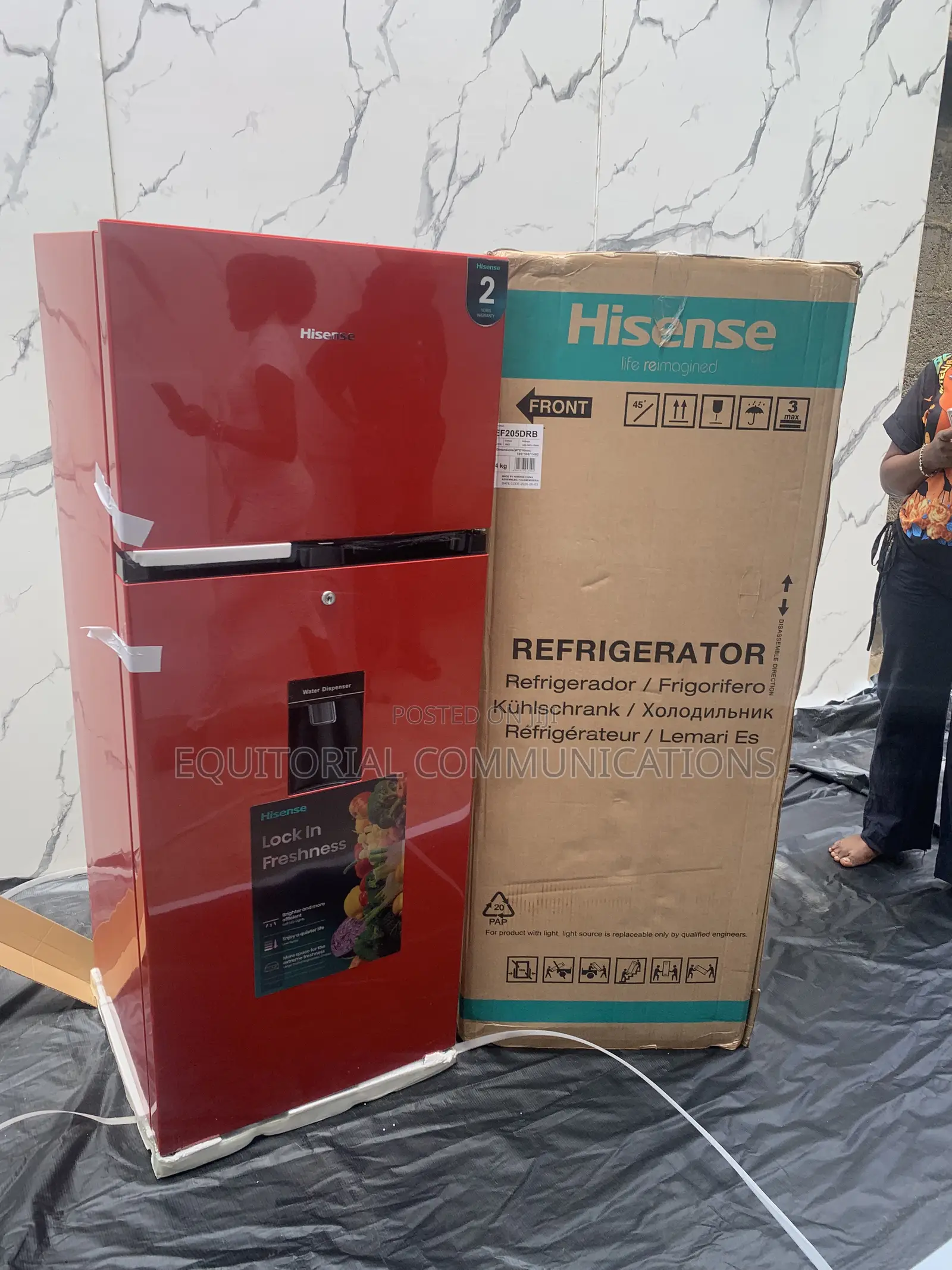 Hisense 204L Refrigerator for Fruits, Vegetables and Drinks