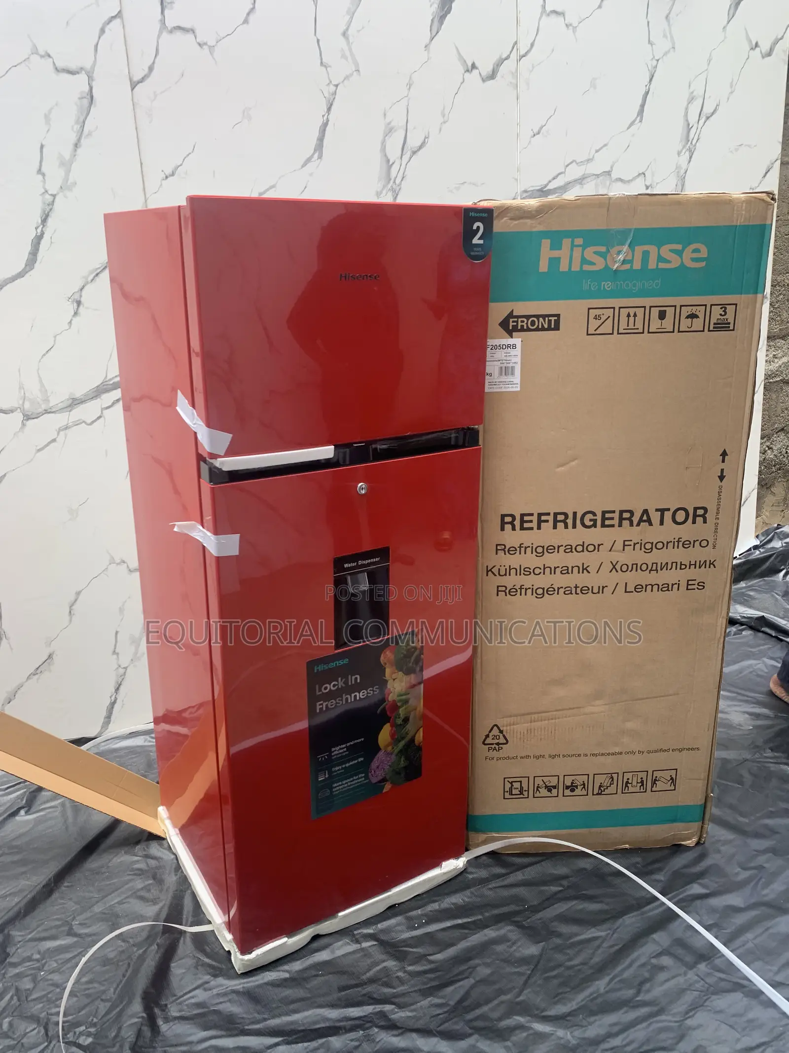 Hisense 204L Refrigerator for Fresh Grocery Organization