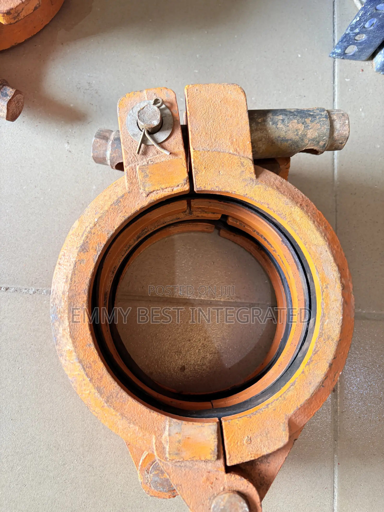 Heavy-Duty Concrete Pump Pipe Clamp Coupling
