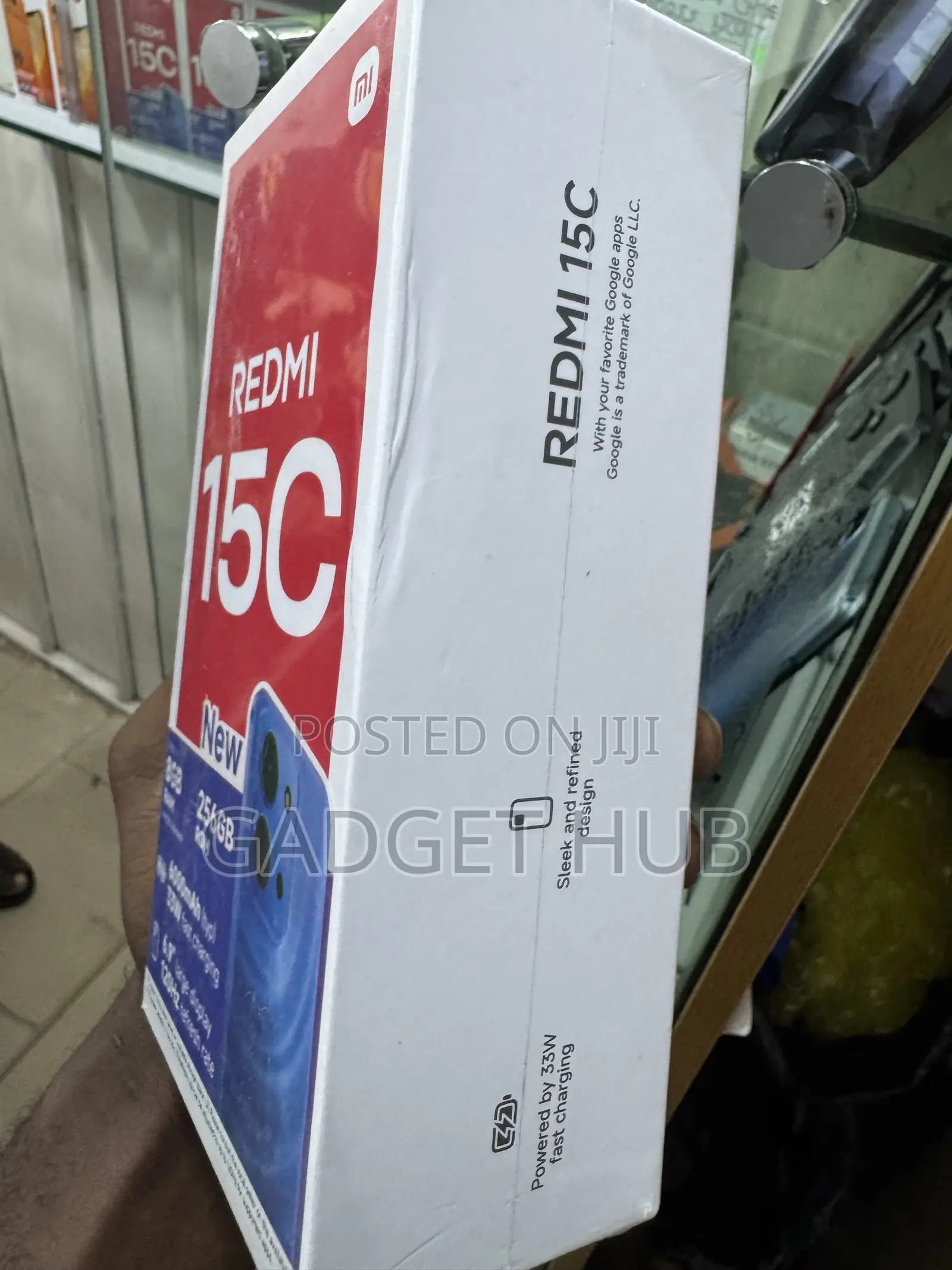 New Xiaomi Redmi 15C 4G 256 GB Black