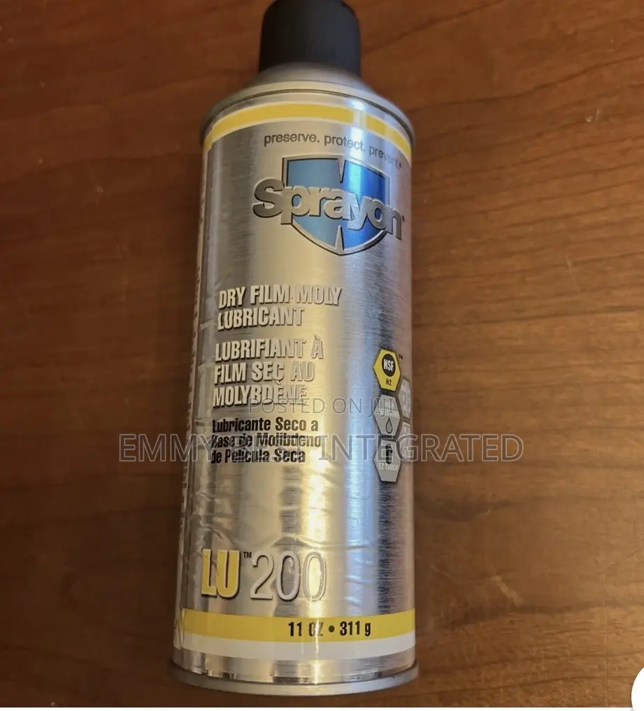 Sprayon LU200 Dry Film Moly Lubricant