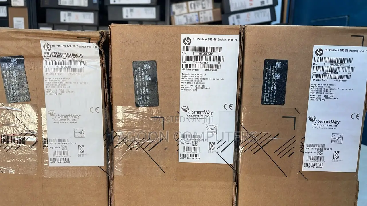 New Desktop Computer HP ProDesk 600 G6 16GB Intel SSD 256GB
