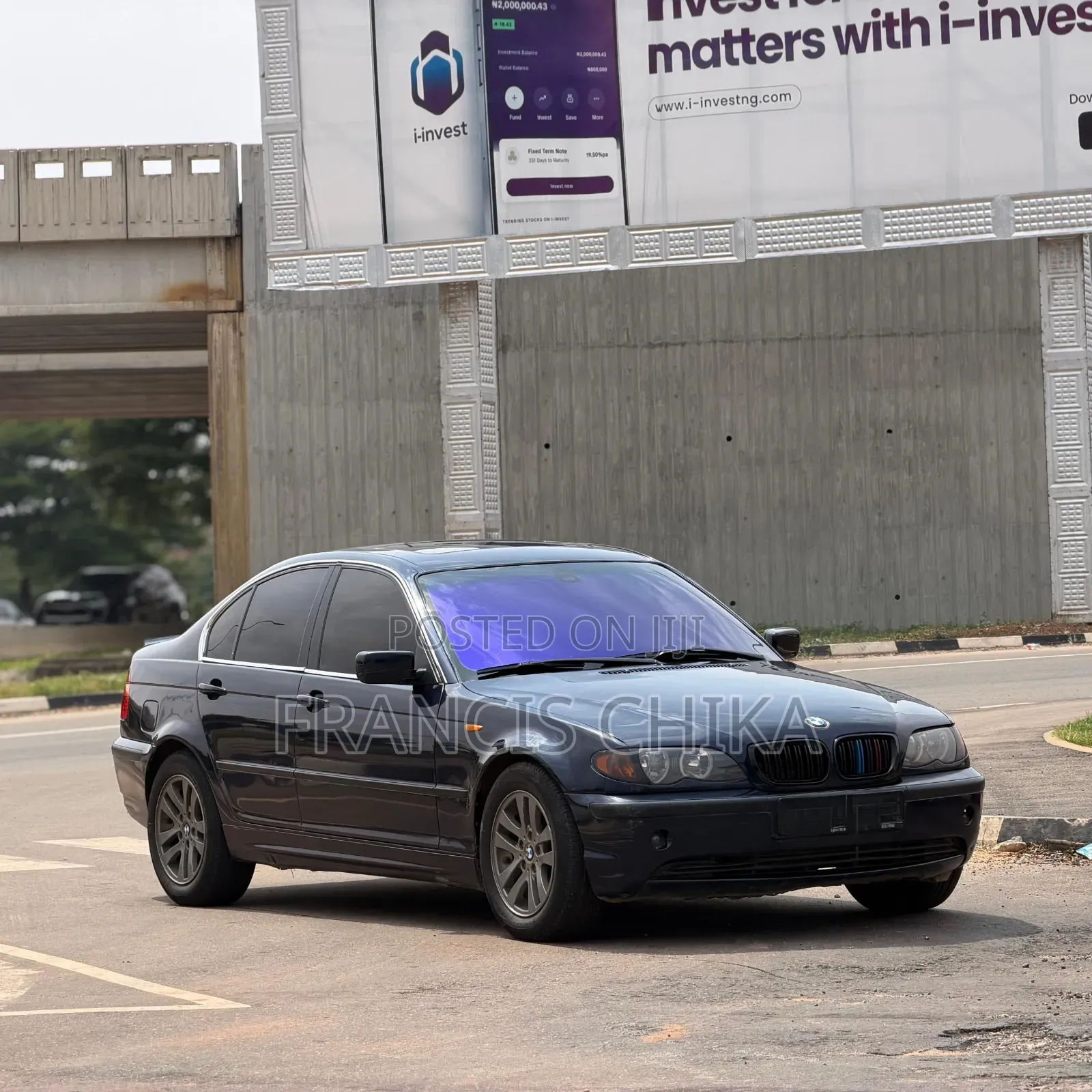BMW 3 Series 2003 Blue