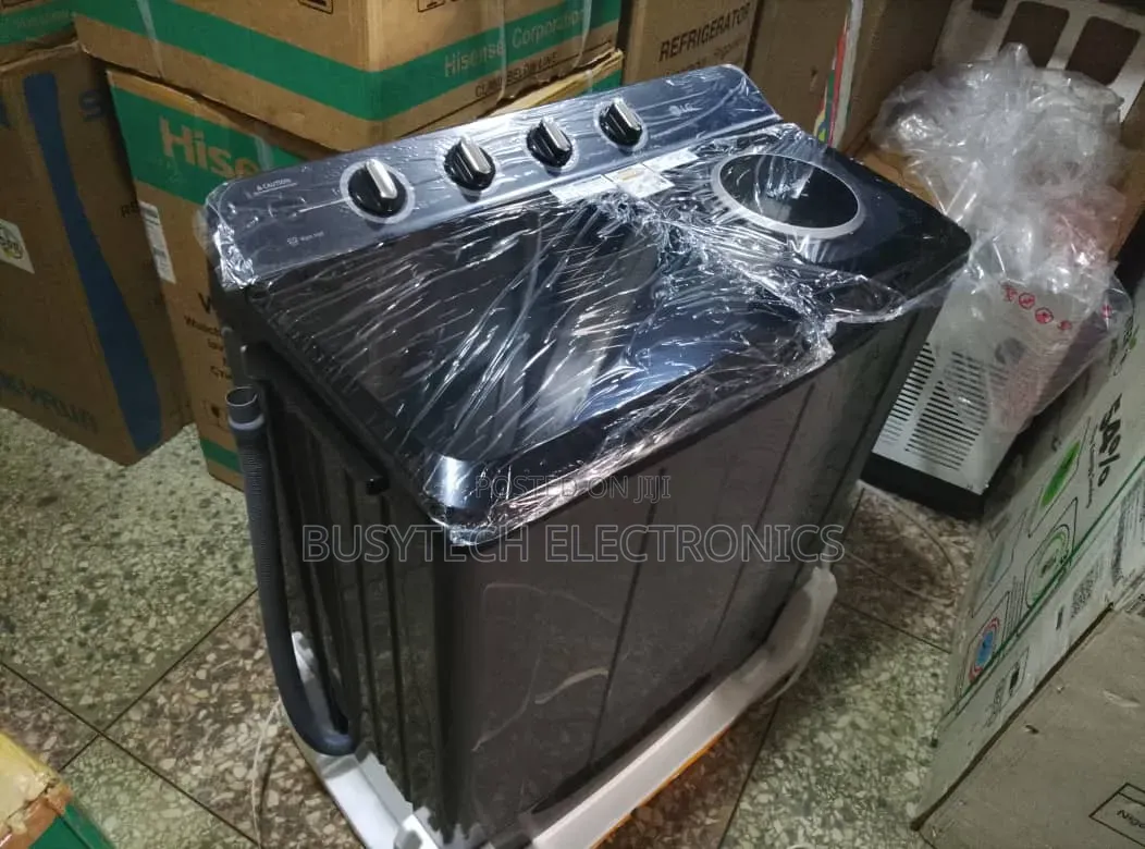 Brand New LG Twin Tub Washing Machine – Black