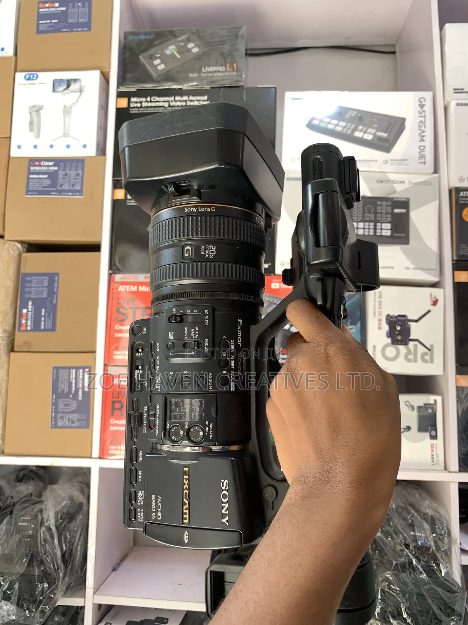 Sony HXR-NX5 Professional Video Camera