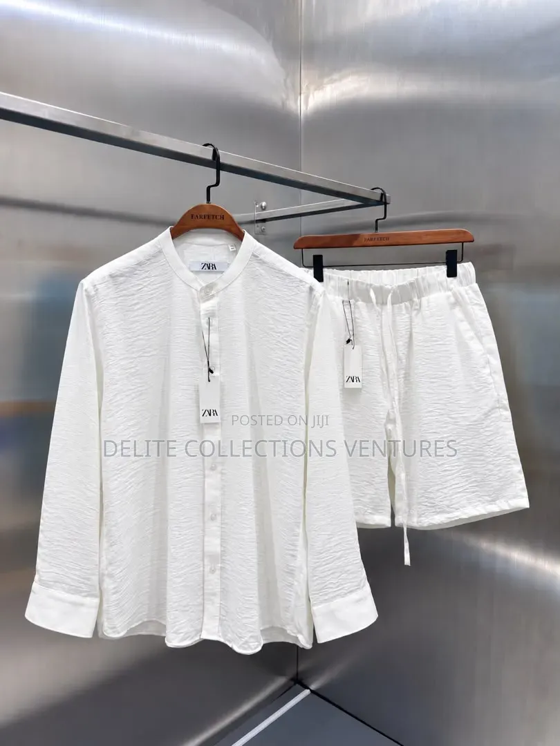 *Zara Signature Linen Textured 2-Piece Collection *