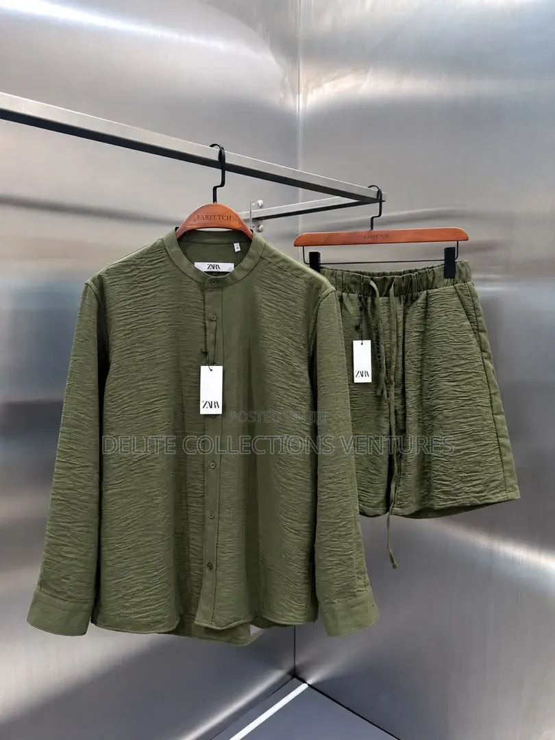 *Zara Signature Linen Textured 2-Piece Collection *