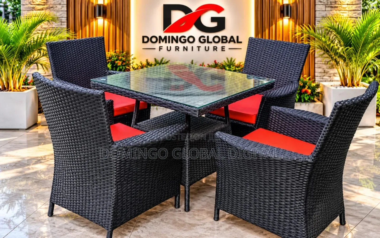 4-Seater Outdoor Patio/Garden Dining Set