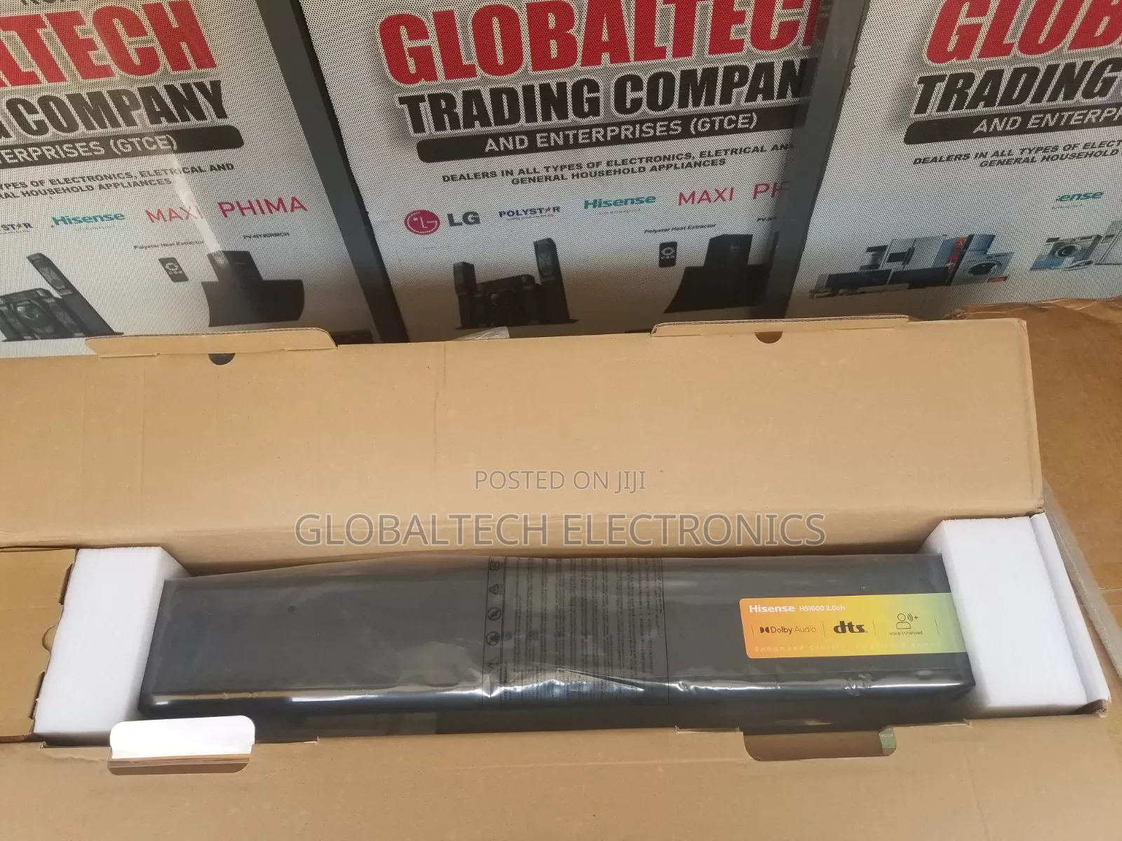 Hisense 120 Watts Bluetooth Sound Bar | AUD 1000HS