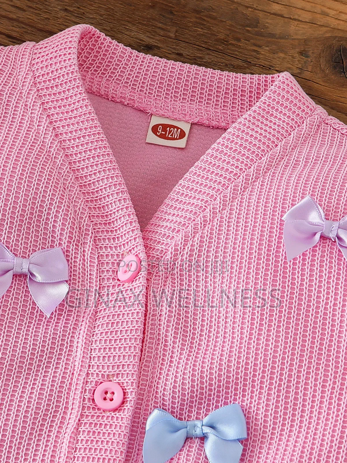 Baby Girls 3-Piece Pleated Skirt, Bow Cardigan & Camisole Outfit Set