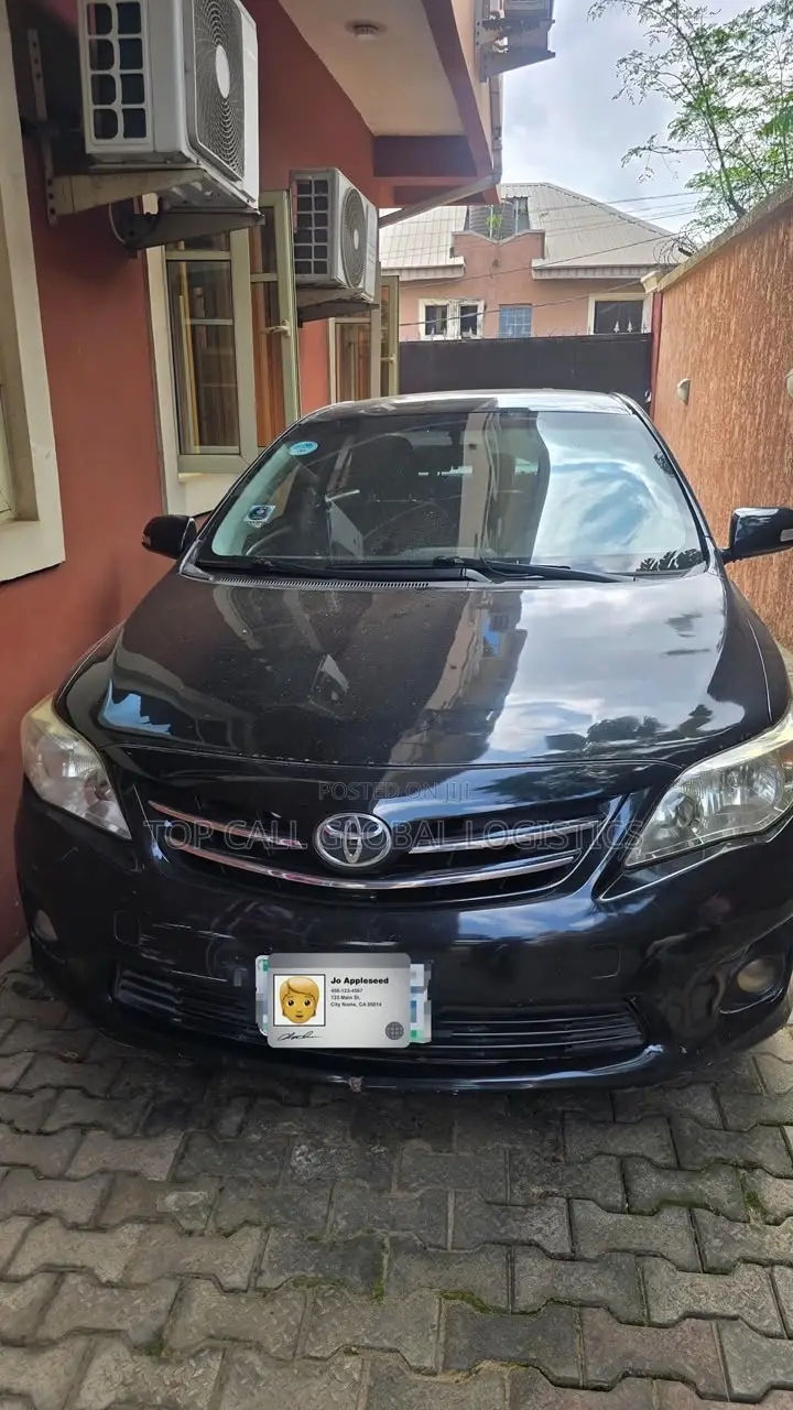 Toyota Corolla LE 4dr Sedan (1.8L 4cyl 4A) 2011 Black