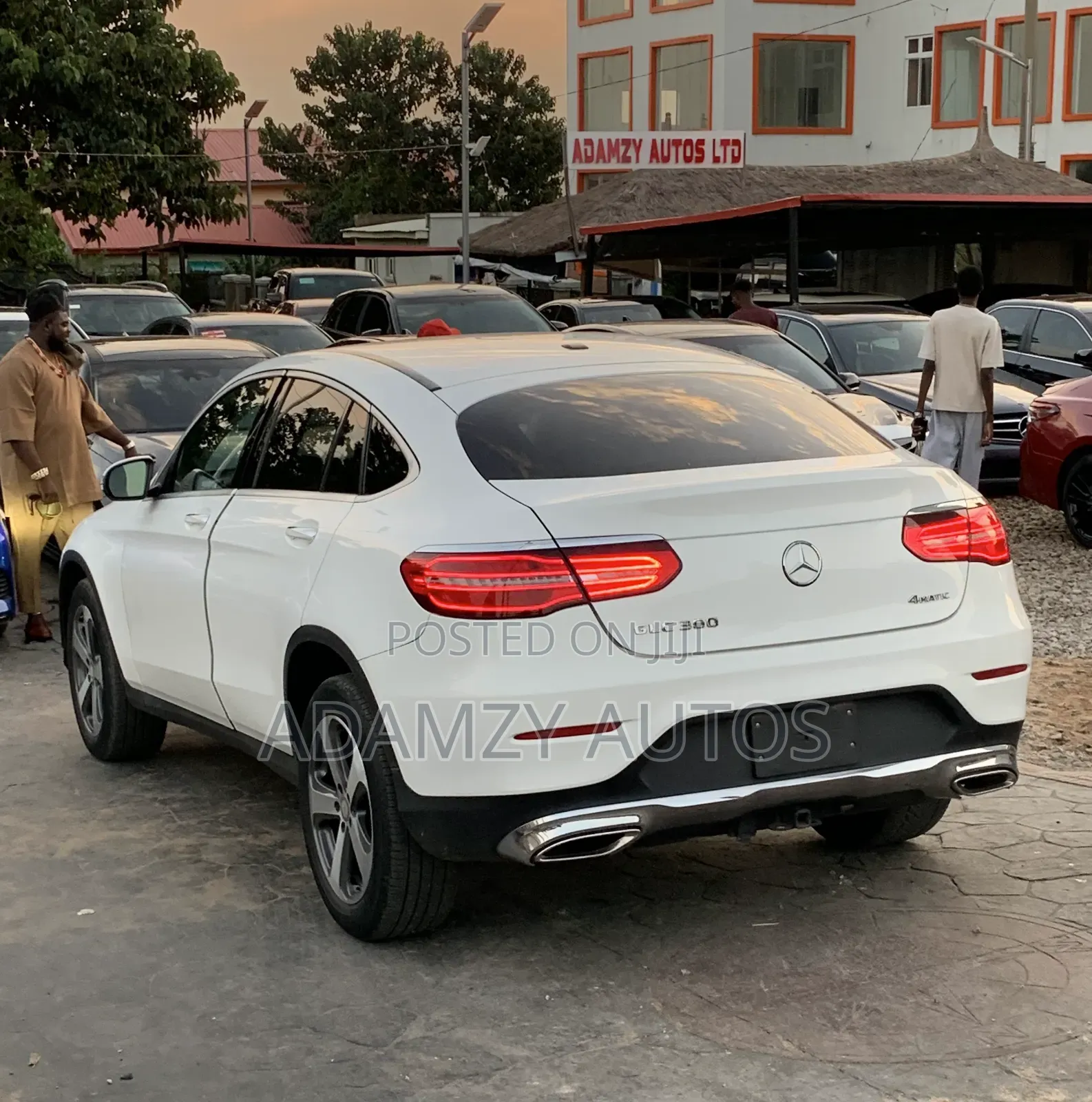 Mercedes-Benz GLC-Class 2017 White