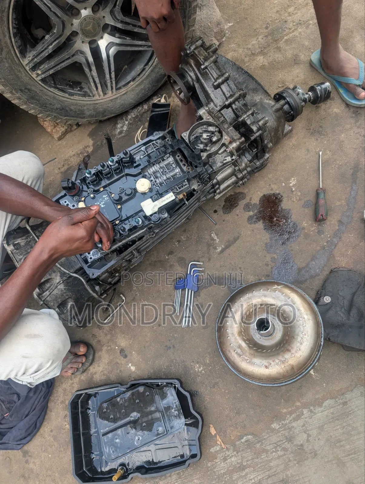 Mercedes Benz Complete Gear Box and VGS Model