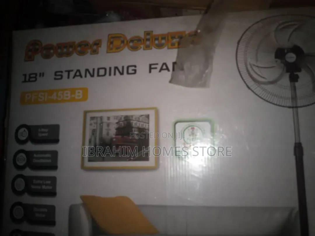 Power Duluxe 18 Inches Standing Fan
