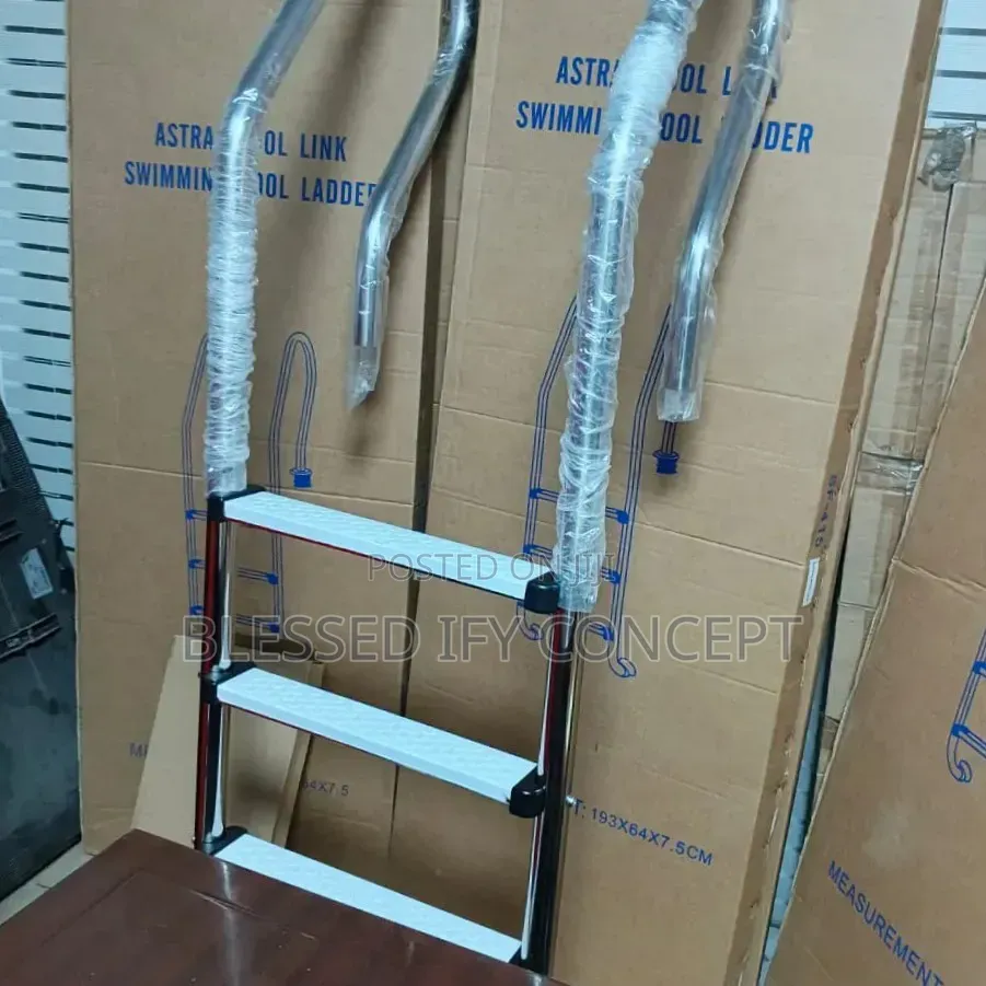 4 Step Swimming Pool Ladder, Available in 5, 4 & 2