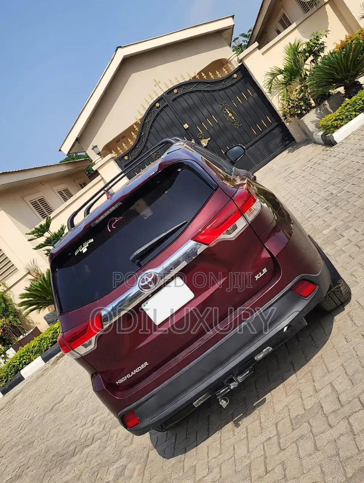 Toyota Highlander XLE 4dr SUV AWD (3.5L 6cyl 6A) 2015 Burgundy