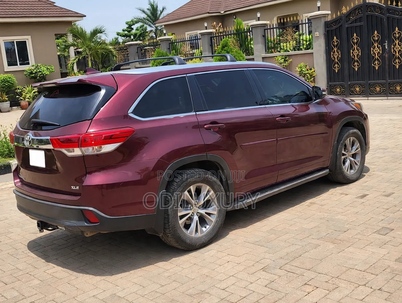 Toyota Highlander XLE 4dr SUV AWD (3.5L 6cyl 6A) 2015 Burgundy
