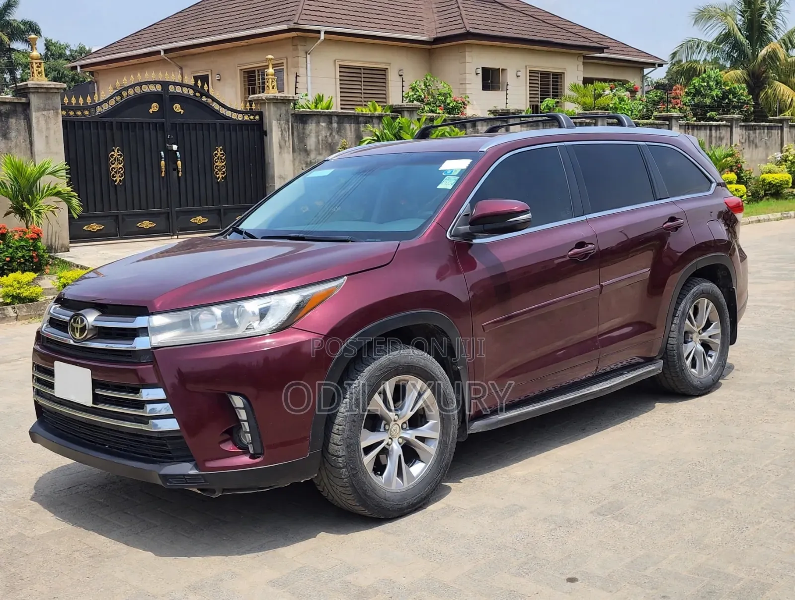 Toyota Highlander XLE 4dr SUV AWD (3.5L 6cyl 6A) 2015 Burgundy