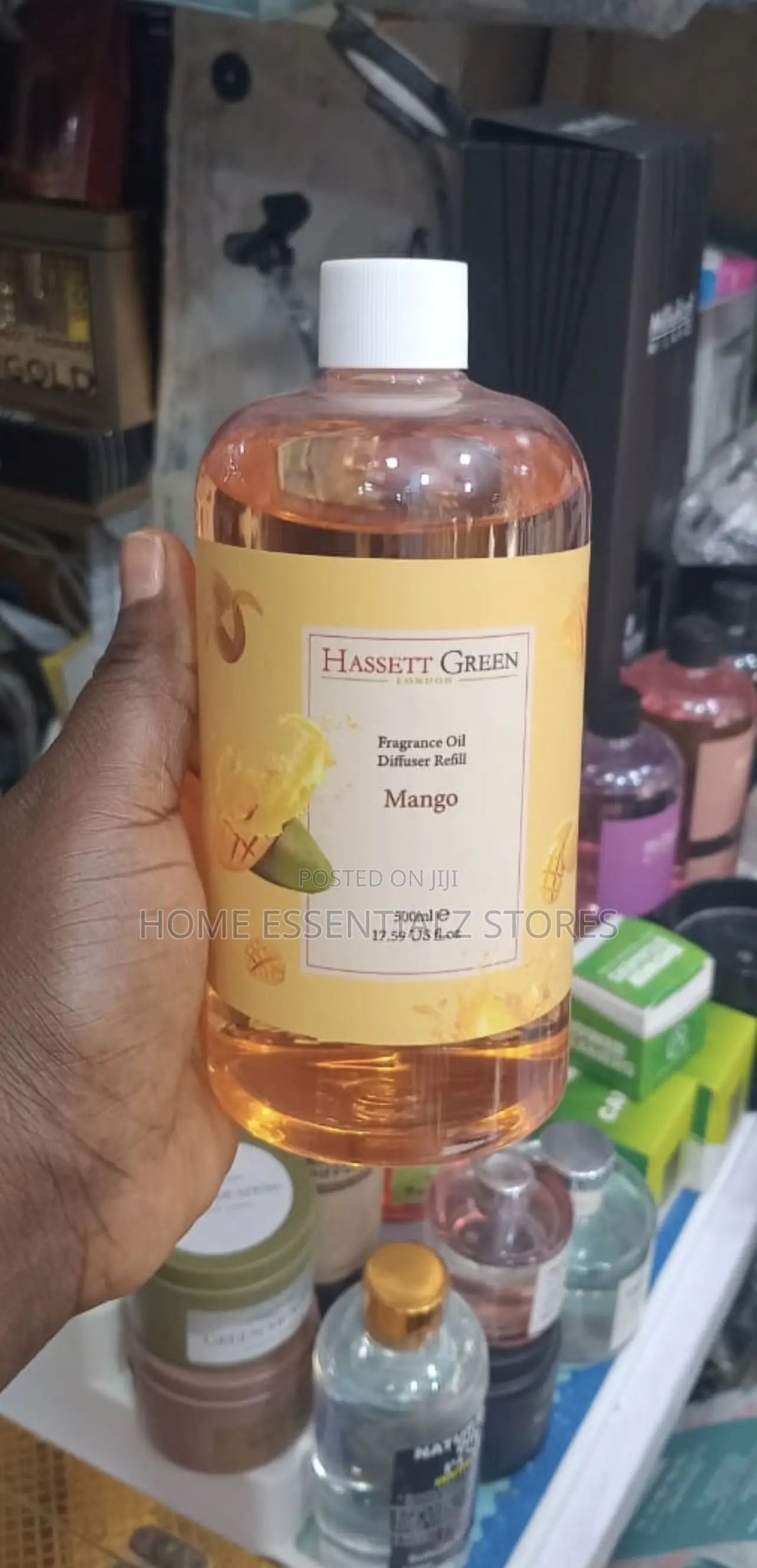 Hassett Green London Fragrance Oil Diffuser Refill 500ml