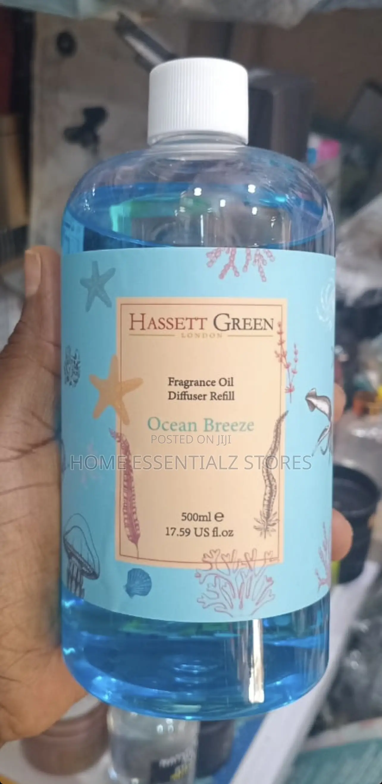 Hassett Green London Fragrance Oil Diffuser Refill 500ml