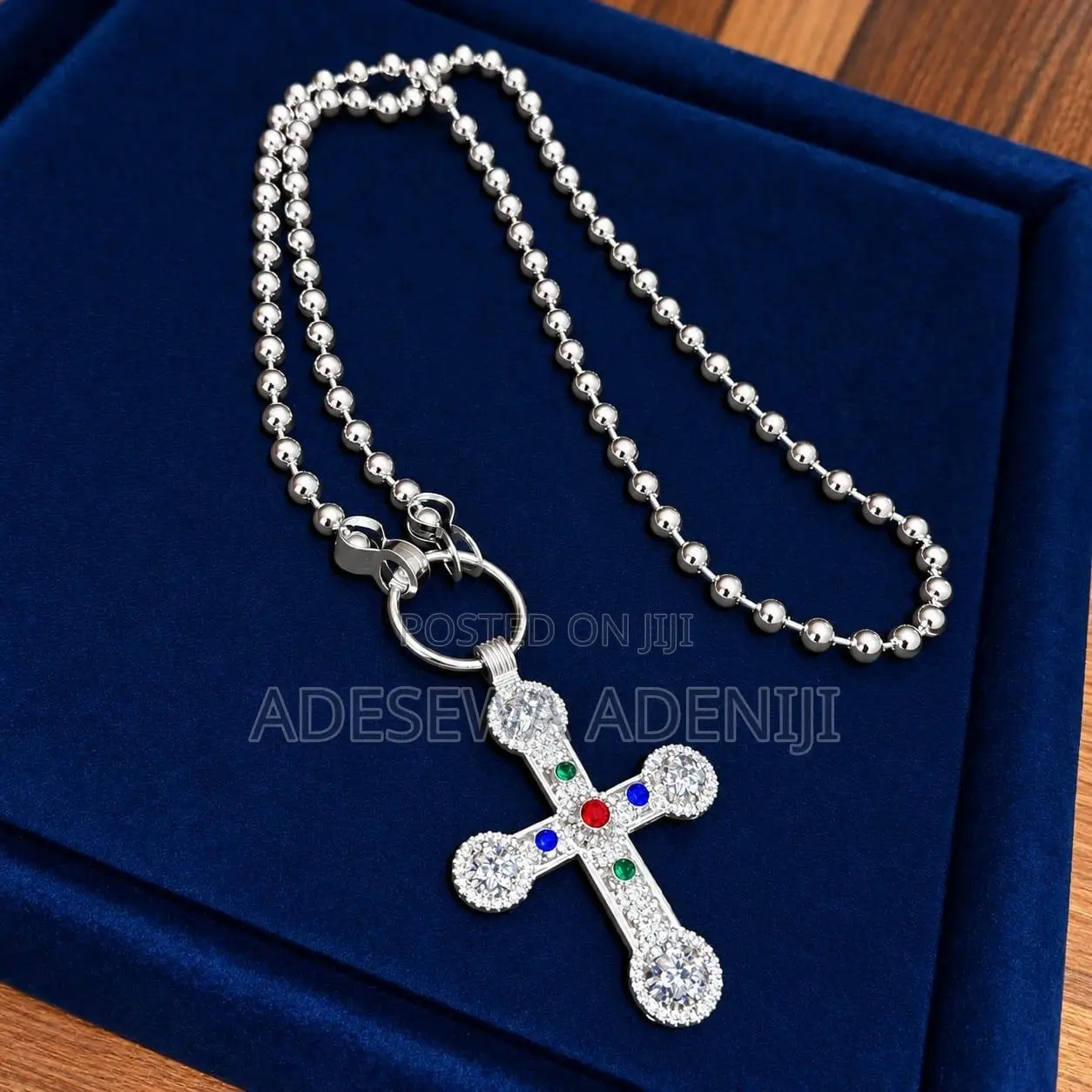 Minimalist Stylish Silver Cross Necklace