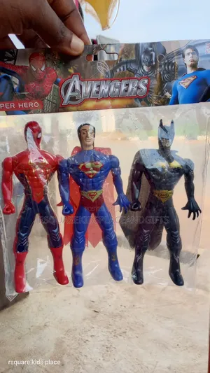 Avengers Figurines Toy by 3 for Partypack