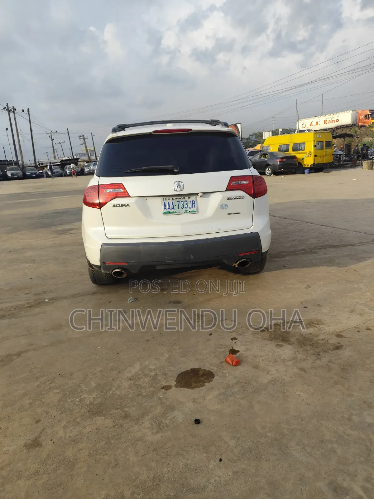 Acura MDX 2007 White