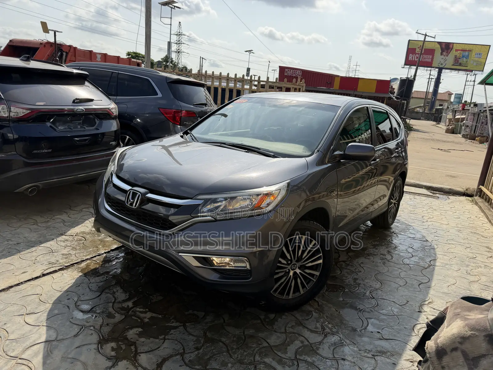 Honda CR-V Touring 4dr SUV AWD (2.4L 4cyl CVT) 2015 Gray