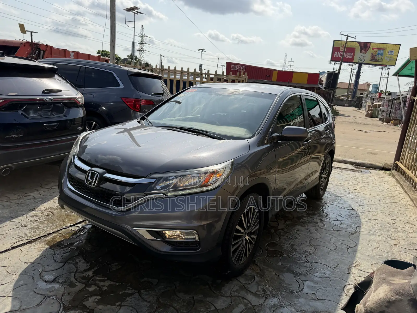 Honda CR-V Touring 4dr SUV AWD (2.4L 4cyl CVT) 2015 Gray