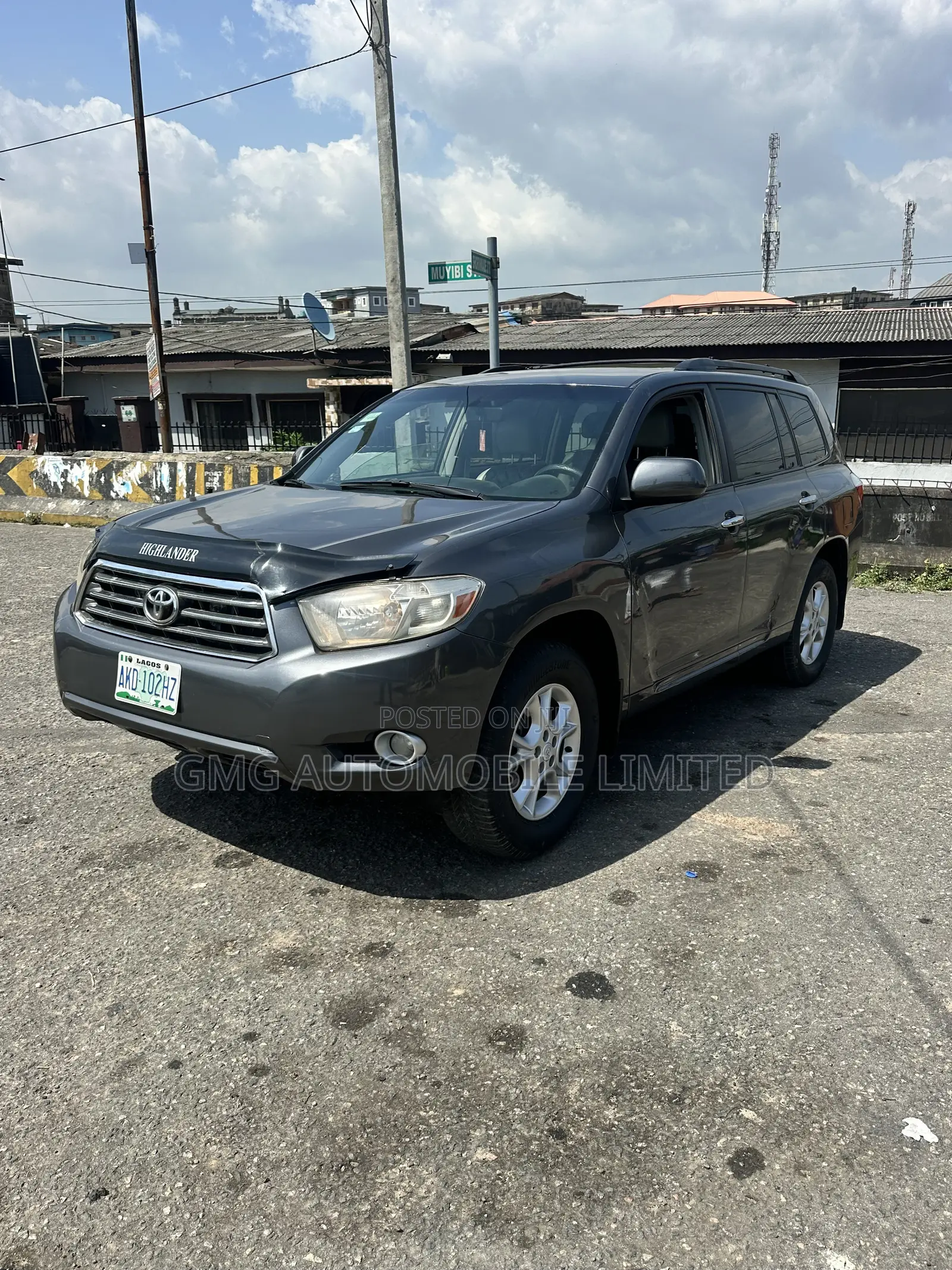 Toyota Highlander Sport 2010 Gray