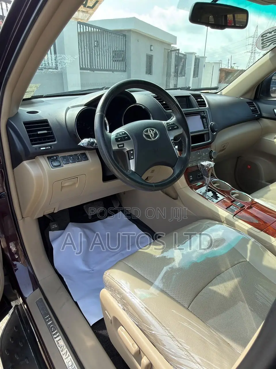 Toyota Highlander Limited 3.5l 4WD 2013 Burgundy
