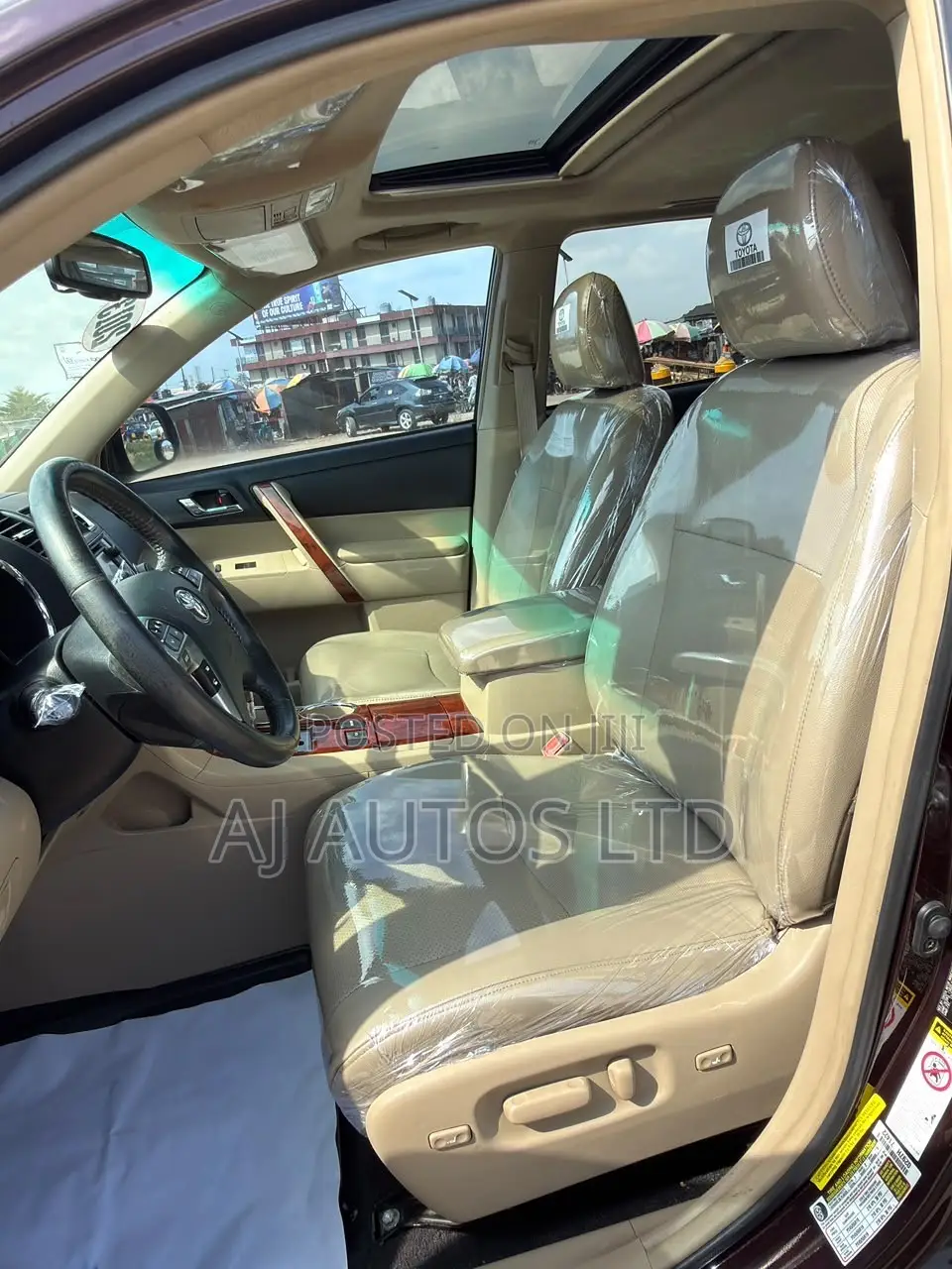 Toyota Highlander Limited 3.5l 4WD 2013 Burgundy