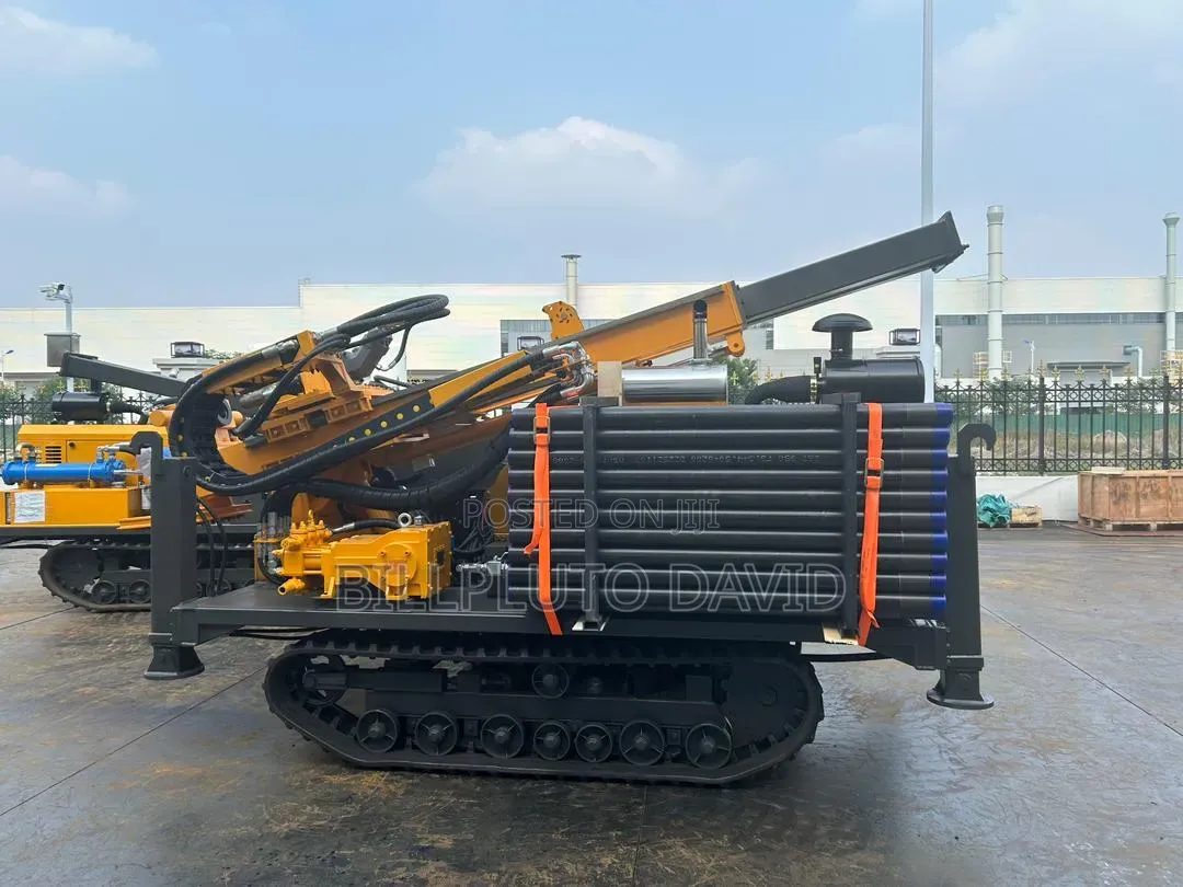 Crawler-Mounted Hydraulic Core and Water Well Drilling Rig