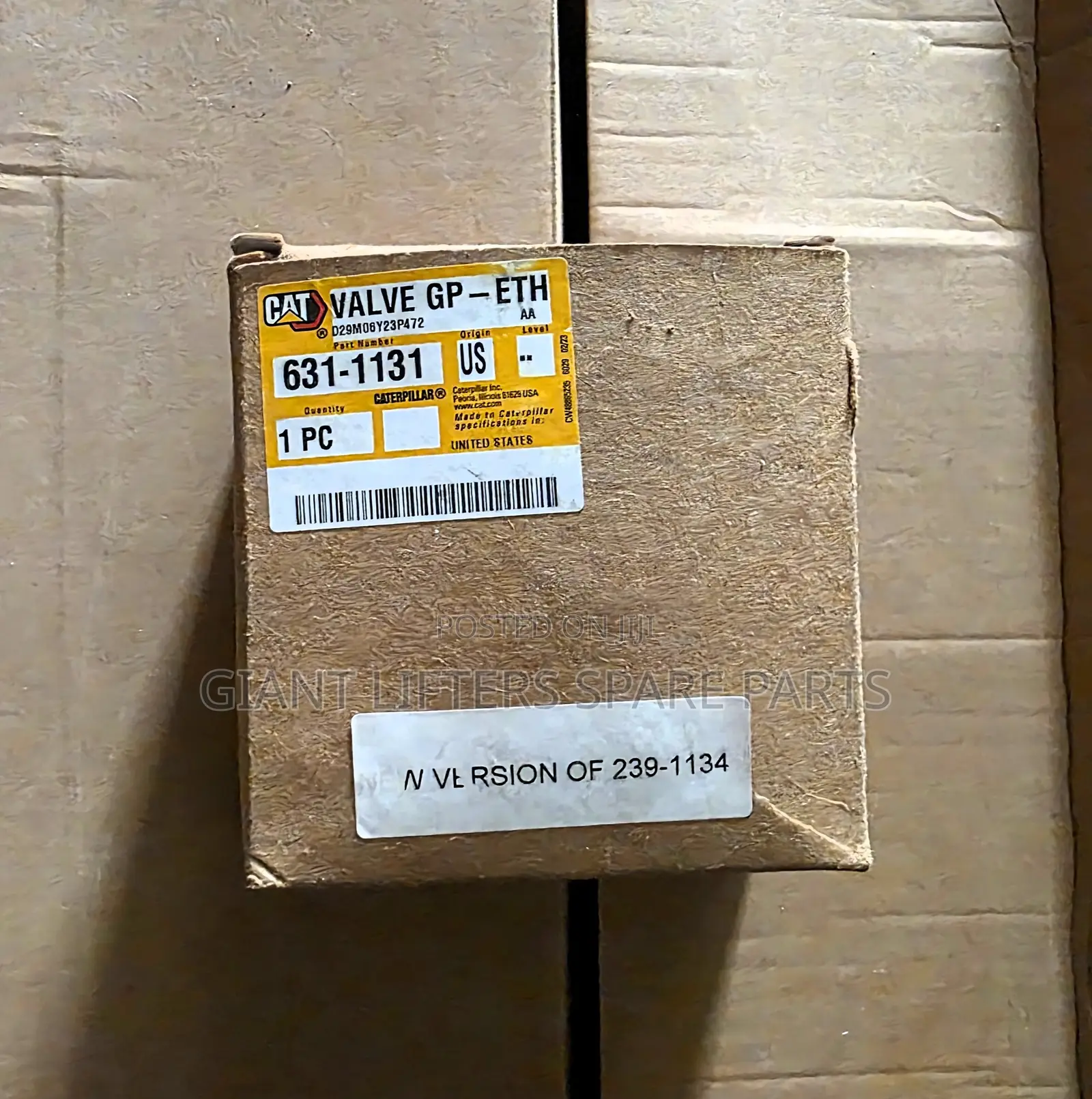 631-1131 Ether Starting Valve – 24v