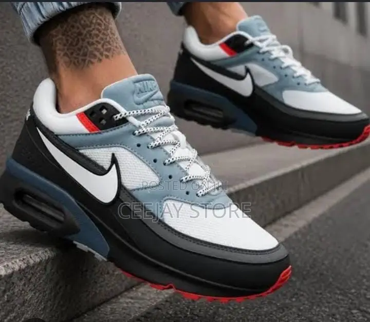 Nike Air Max BW "Grey/Black/Red" Edition Sneakers