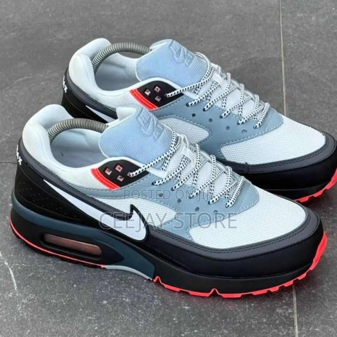 Nike Air Max BW "Grey/Black/Red" Edition Sneakers