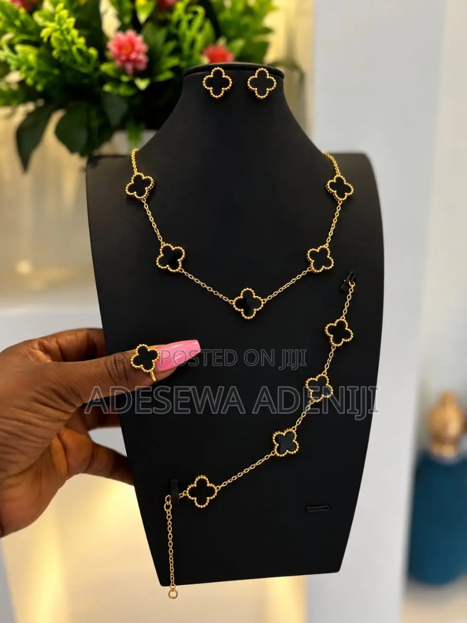 Matching Sets With Necklace, Bracelet, Earrings & Ring