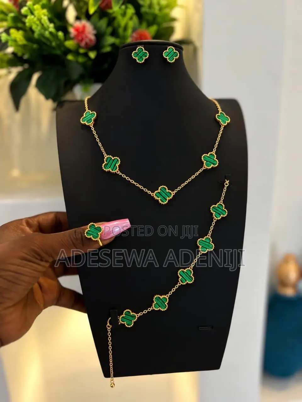 Matching Sets With Necklace, Bracelet, Earrings & Ring