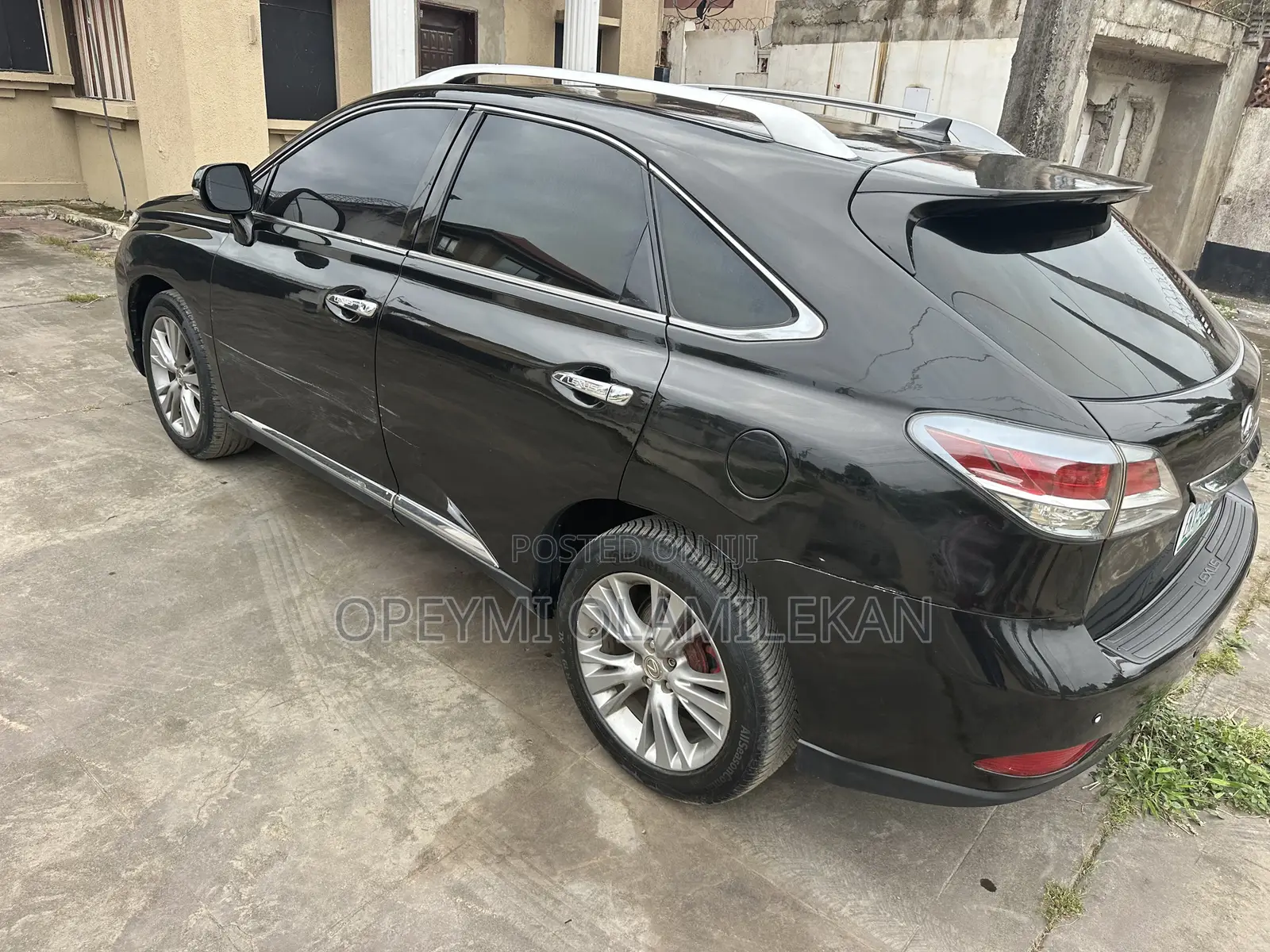 Lexus RX 350 FWD 2012 Black