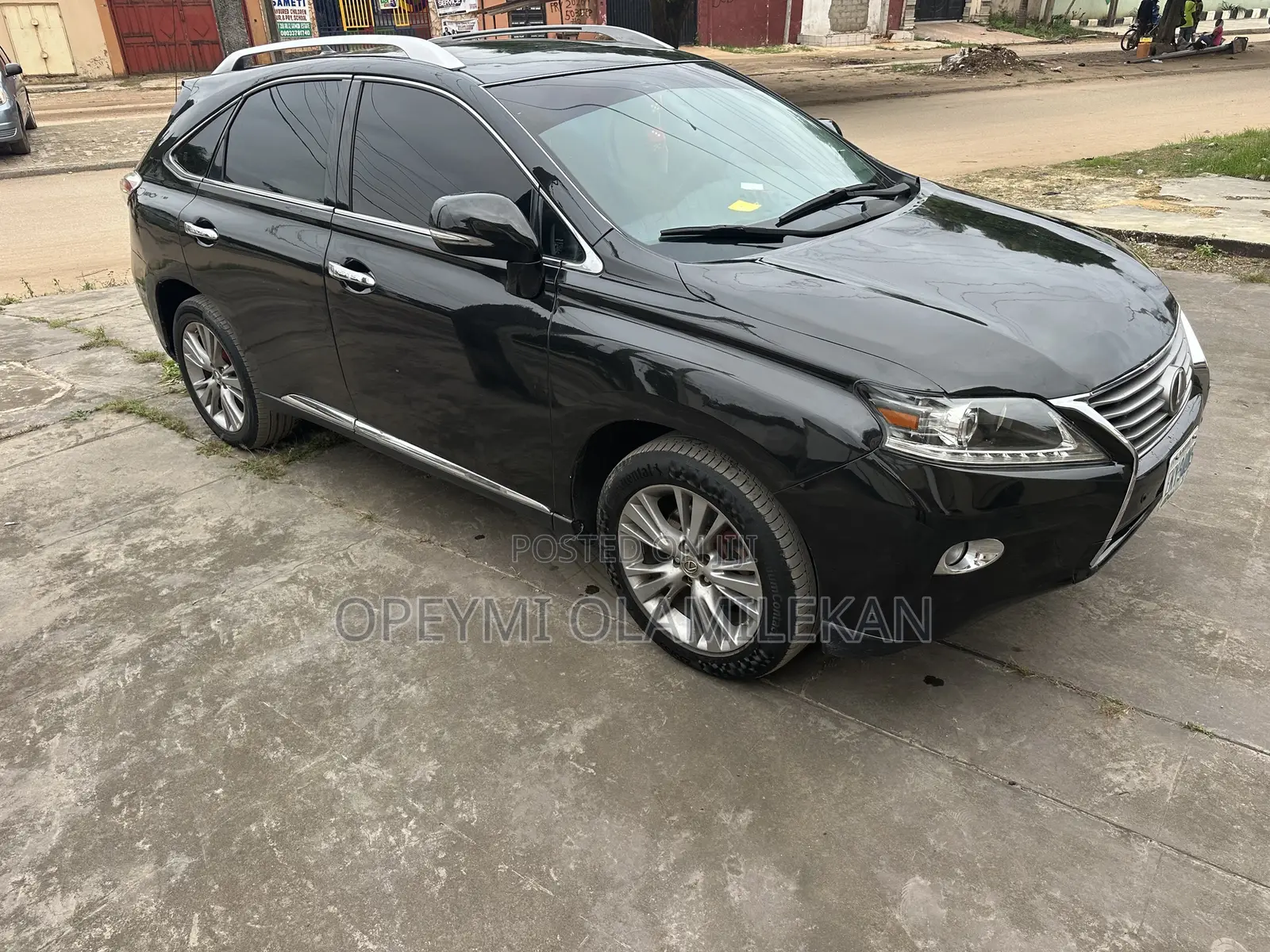 Lexus RX 350 FWD 2012 Black